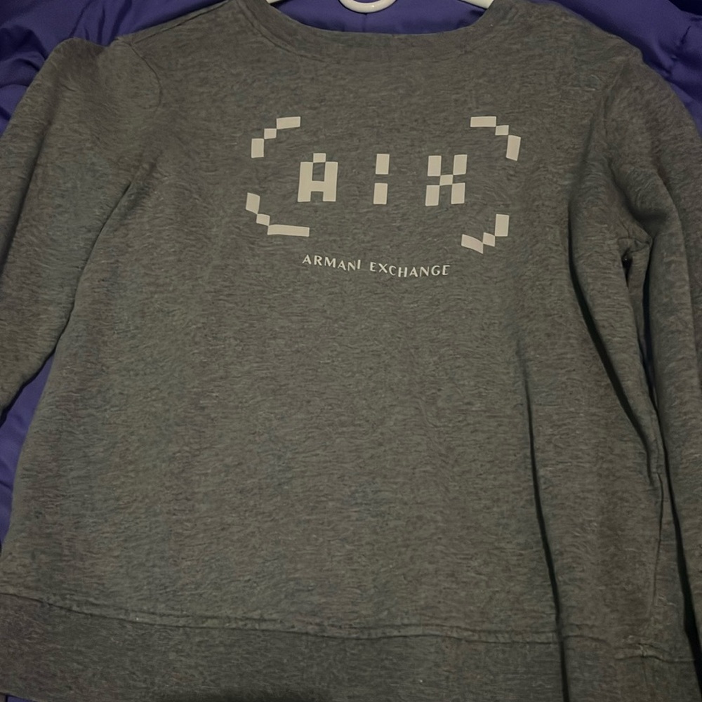 Grey armani exchange
